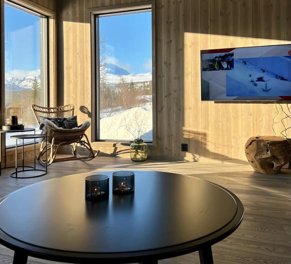 Brand New Cabin On The Sunny Side Of Gaustatoppen With A Great View Tuddal エクステリア 写真