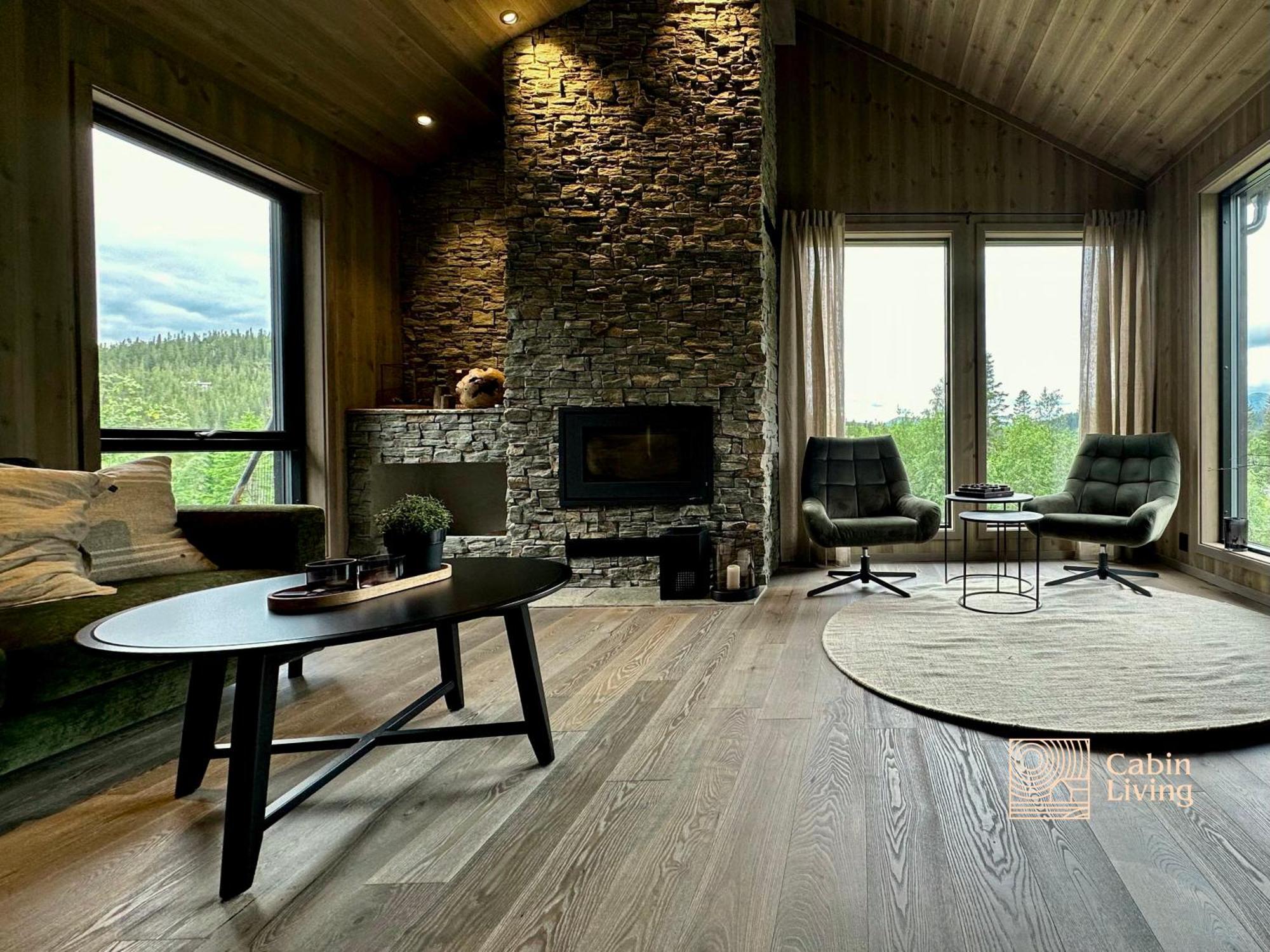 Brand New Cabin On The Sunny Side Of Gaustatoppen With A Great View Tuddal エクステリア 写真
