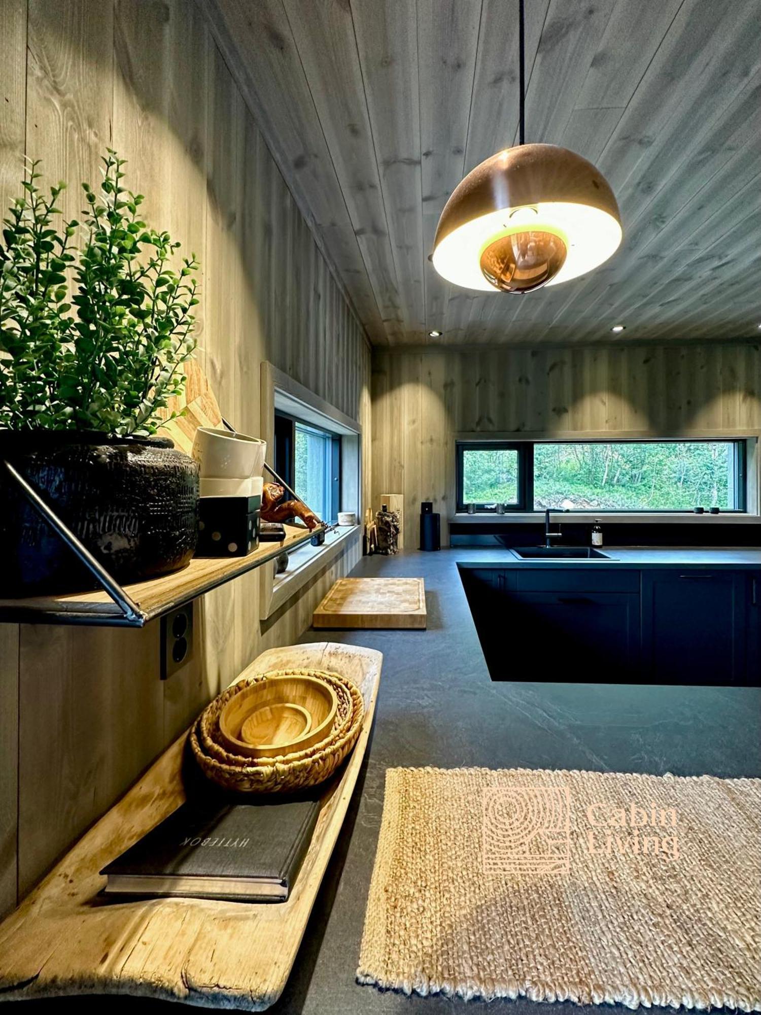 Brand New Cabin On The Sunny Side Of Gaustatoppen With A Great View Tuddal エクステリア 写真