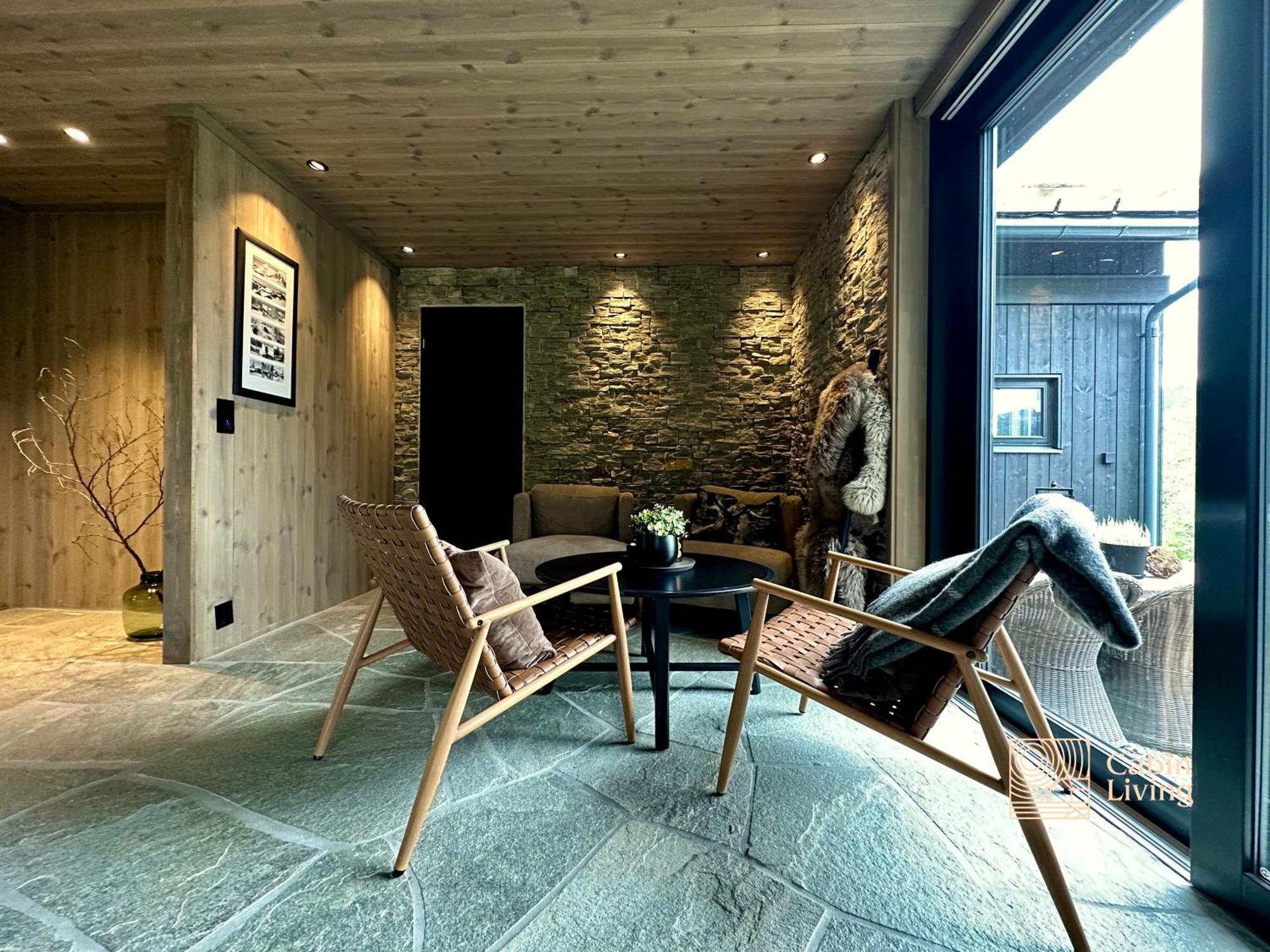 Brand New Cabin On The Sunny Side Of Gaustatoppen With A Great View Tuddal エクステリア 写真