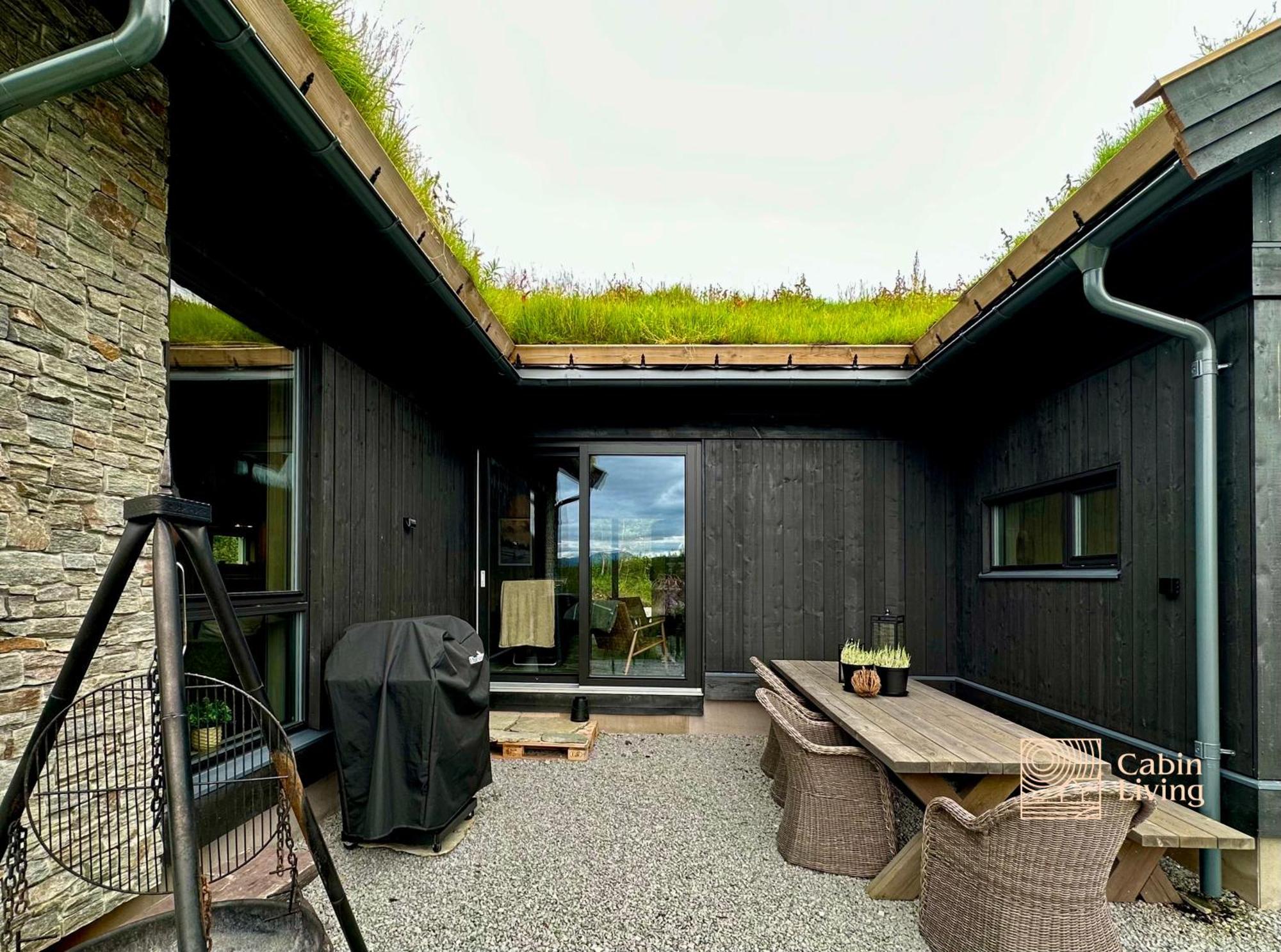Brand New Cabin On The Sunny Side Of Gaustatoppen With A Great View Tuddal エクステリア 写真