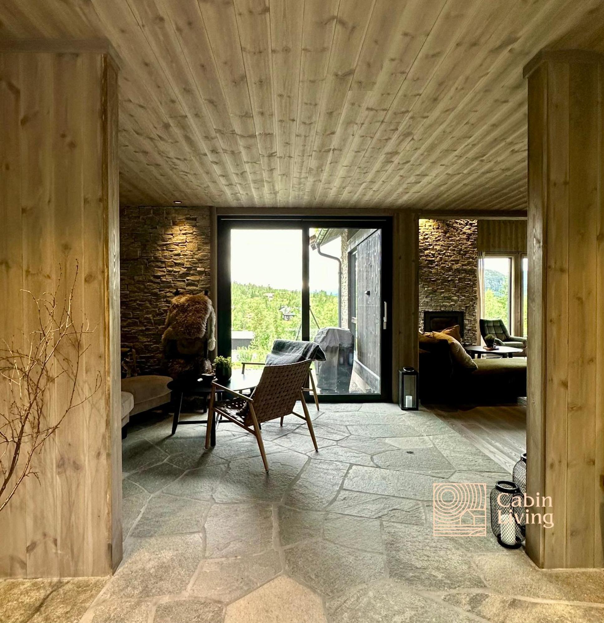 Brand New Cabin On The Sunny Side Of Gaustatoppen With A Great View Tuddal エクステリア 写真